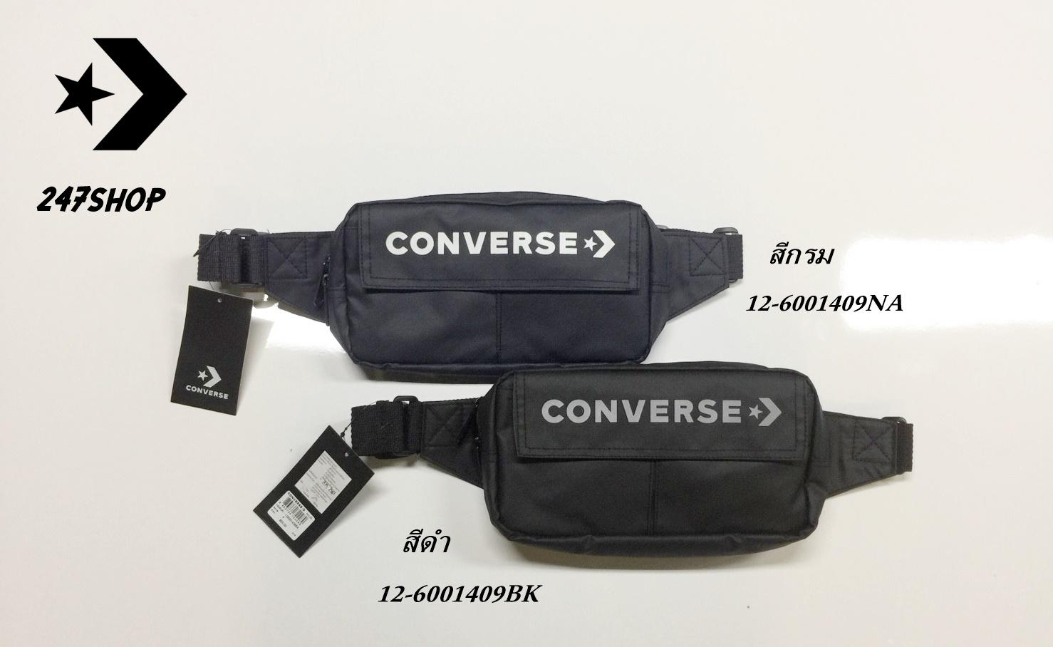 CONVERSE DIAMOND WAIST BAG NANY/BLACK
