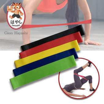 Hayashi - ยางยืด ออกกำลังกาย บริหารร่างกาย x 5 เส้น แรงต้านขนาดต่างๆ Exercise Band Loop Hayashi - ยางยืด ออกกำลังกาย บริหารร่างกาย x 5 เส้น แรงต้านขนาดต่างๆ Exercise Band Loop