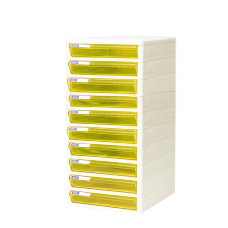 ORCA ตู้เอกสาร TCB-10 / โครงขาวลิ้นชักใส 10 ชั้น