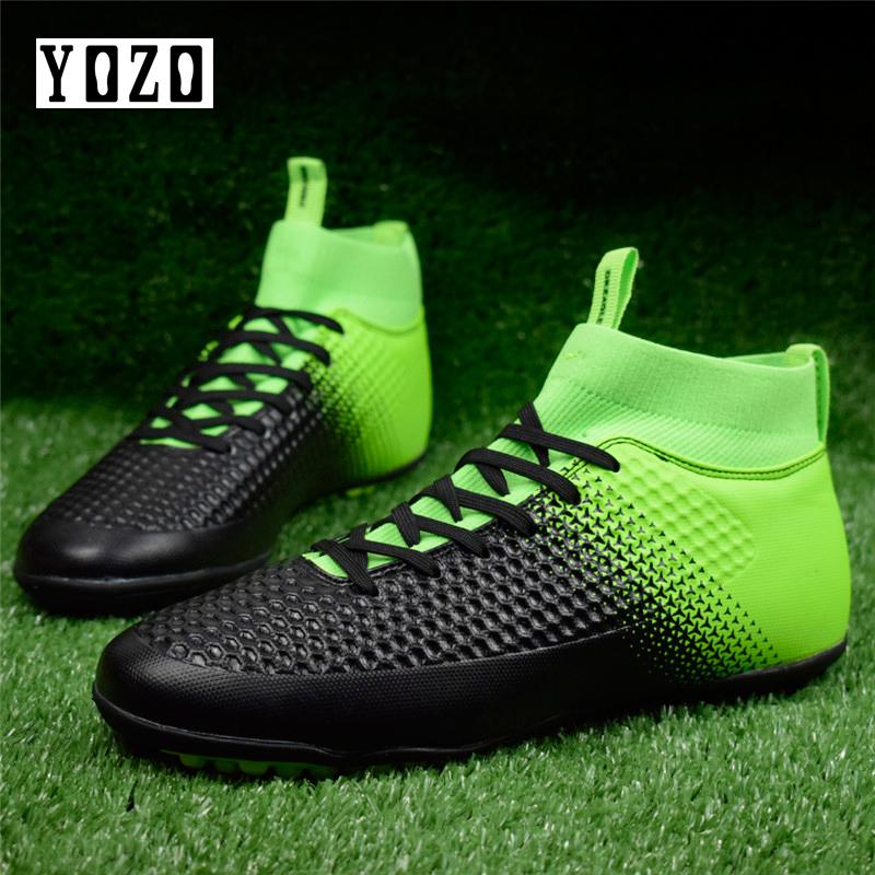 YOZO รองเท้าบุรุษรองเท้าฝึกโยคะในร่มและกลางแจ้งรองเท้าฟุตบอลขนาด 33-46 รหัสรองเท้าสบายรองเท้าฟุตบอล