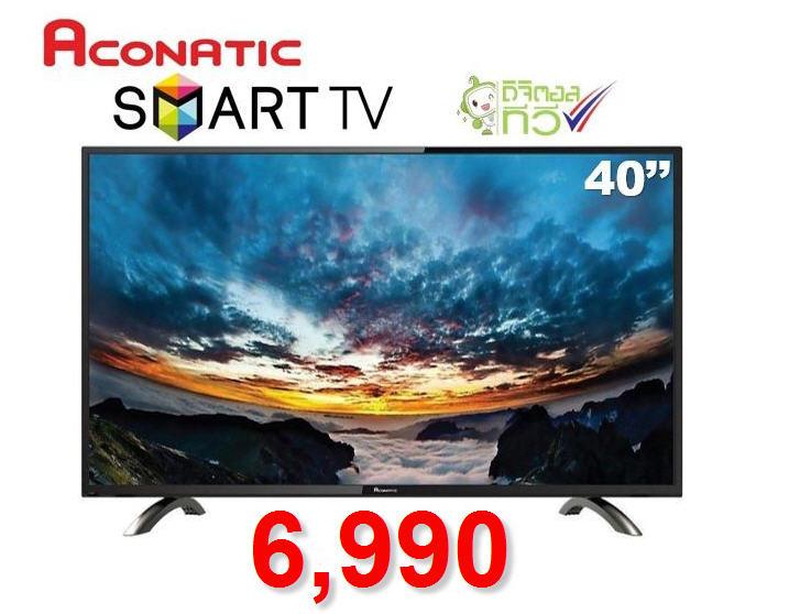 Aconatic แอลอีดี สมาร์ททีวี รุ่น AN-40HS523AN ขนาด 40 นิ้ว Aconatic แอลอีดี สมาร์ททีวี รุ่น AN-40HS523AN ขนาด 40 นิ้ว