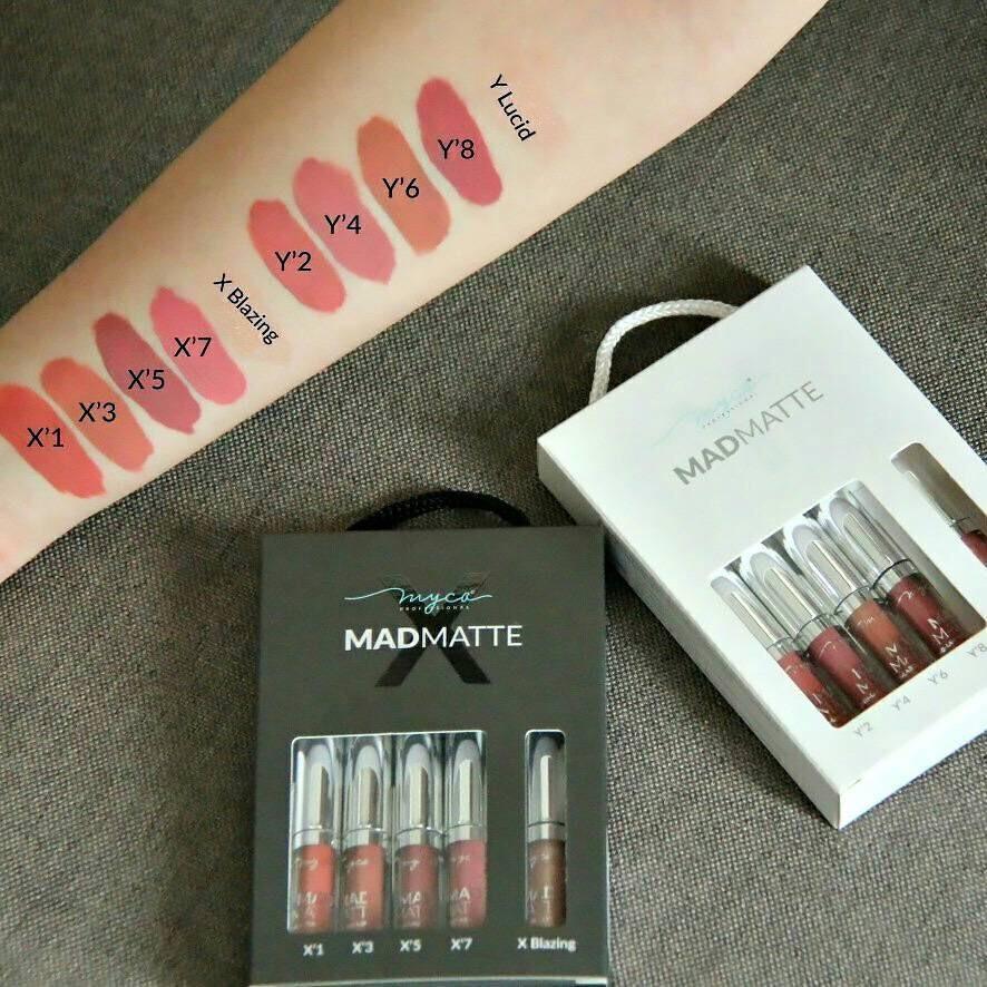 Myca รุ่นใหม่ Madmatte 5 in 1 สีสวยมาก ๆ 1 ml. ของแท้ 100 %