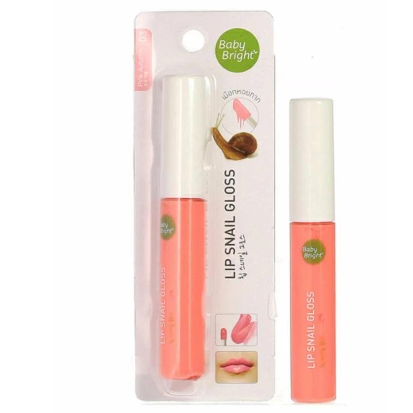 Baby Bright Lip Snail Gloss 10ml. ลิปกลอสทรีทเม้นท์บำรุงปาก Baby Bright Lip Snail Gloss 10ml. ลิปกลอสทรีทเม้นท์บำรุงปาก