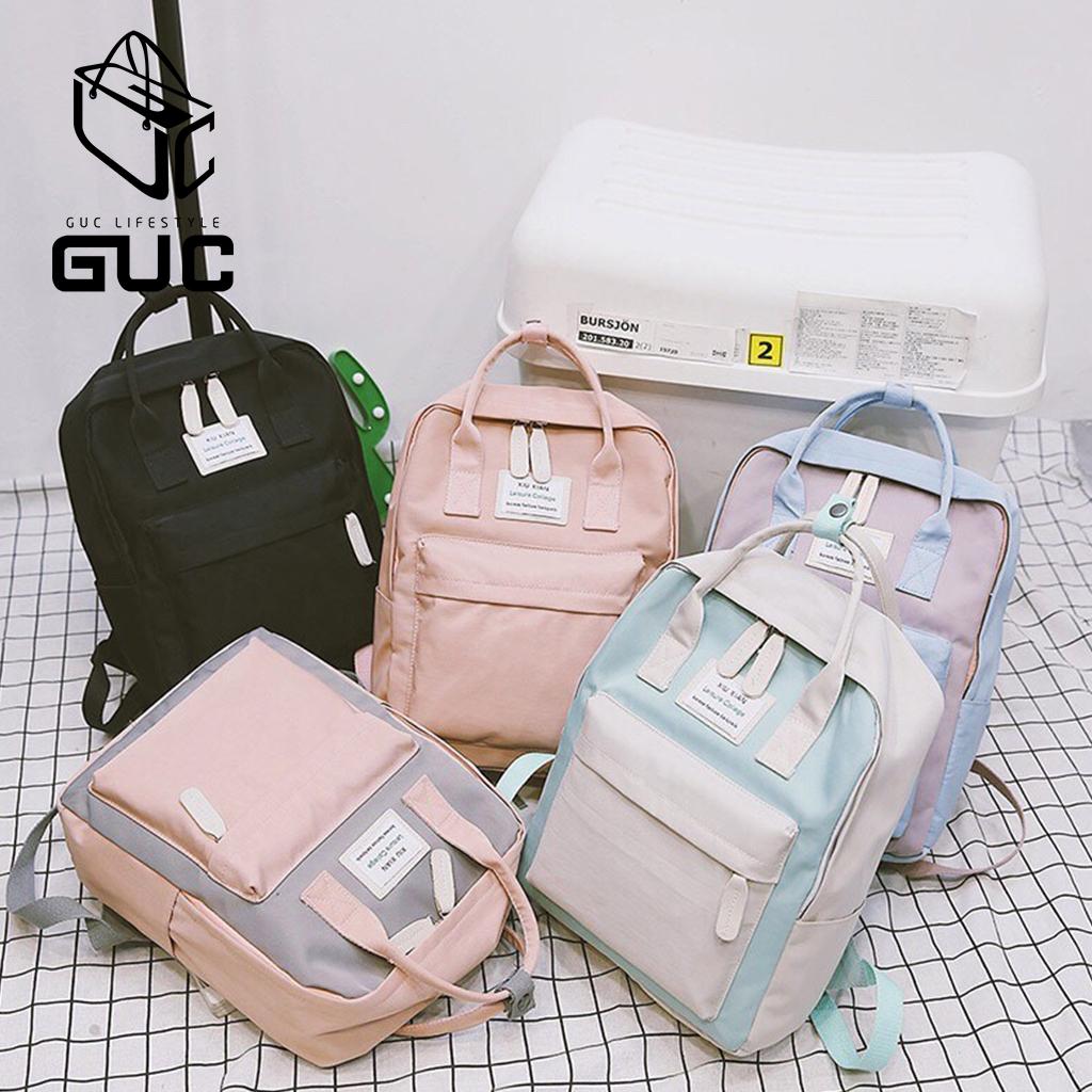 GUCกระเป๋าเป้สไตล์เกาหลี Leisure College (GUC-B416)
