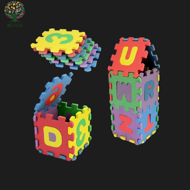 36 pcs Baby Kids Alphanumeric Educational Puzzle Blocks Infant Child Toy Gift 36 pcs Baby Kids Alphanumeric Educational Puzzle Blocks Infant Child Toy Gift