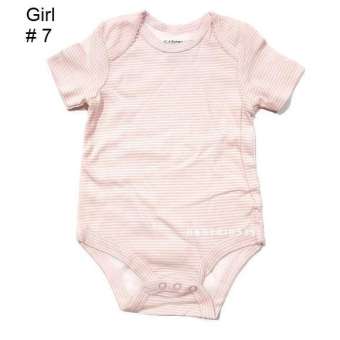 BABYKIDS95 บอดี้สูท ผ้านิ่ม ชุดเด็ก Girl Romper 1 (Size 6M)