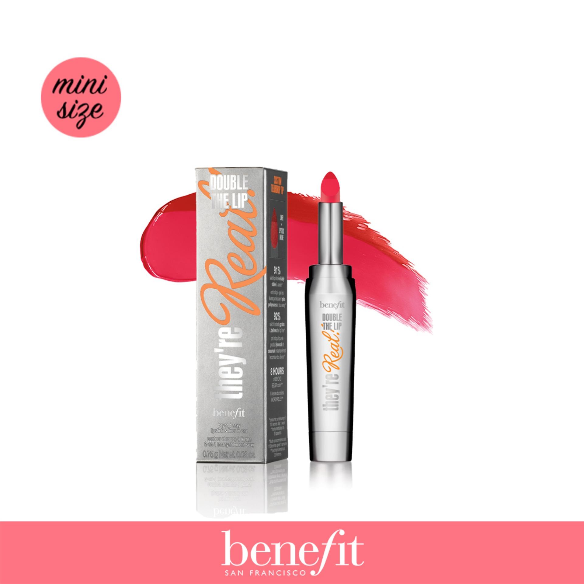Benefit they’re real! double the lip มินิ Revved up Red Benefit they’re real! double the lip มินิ Revved up Red