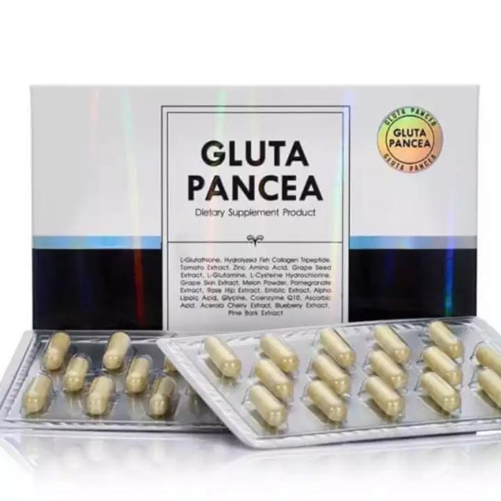 Gluta Pancea กลูต้า แพนเซีย กลูต้าเร่งผิวขาว ดื้อยาก็เห็นผล บรรจุ 30 แคปซูล (1 กล่อง) *ส่งฟรีkerry Gluta Pancea กลูต้า แพนเซีย กลูต้าเร่งผิวขาว ดื้อยาก็เห็นผล บรรจุ 30 แคปซูล (1 กล่อง) *ส่งฟรีkerry