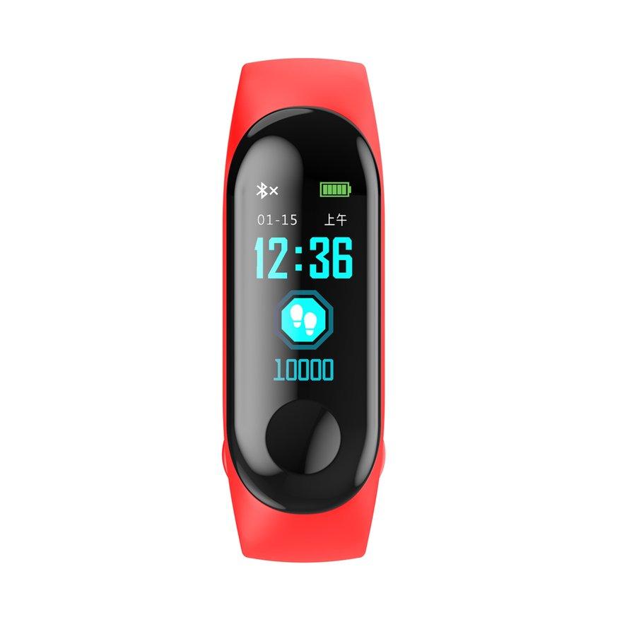 OBBB หน้าจอสีกำไลข้อมืออัจฉริยะสร้อยข้อมือ M3C OLED 128x80 หน้าจอสัมผัส B * attery 110 mAh PULSE Heart Rate ขั้นตอนเวลา OBBB หน้าจอสีกำไลข้อมืออัจฉริยะสร้อยข้อมือ M3C OLED 128x80 หน้าจอสัมผัส B * attery 110 mAh PULSE Heart Rate ขั้นตอนเวลา