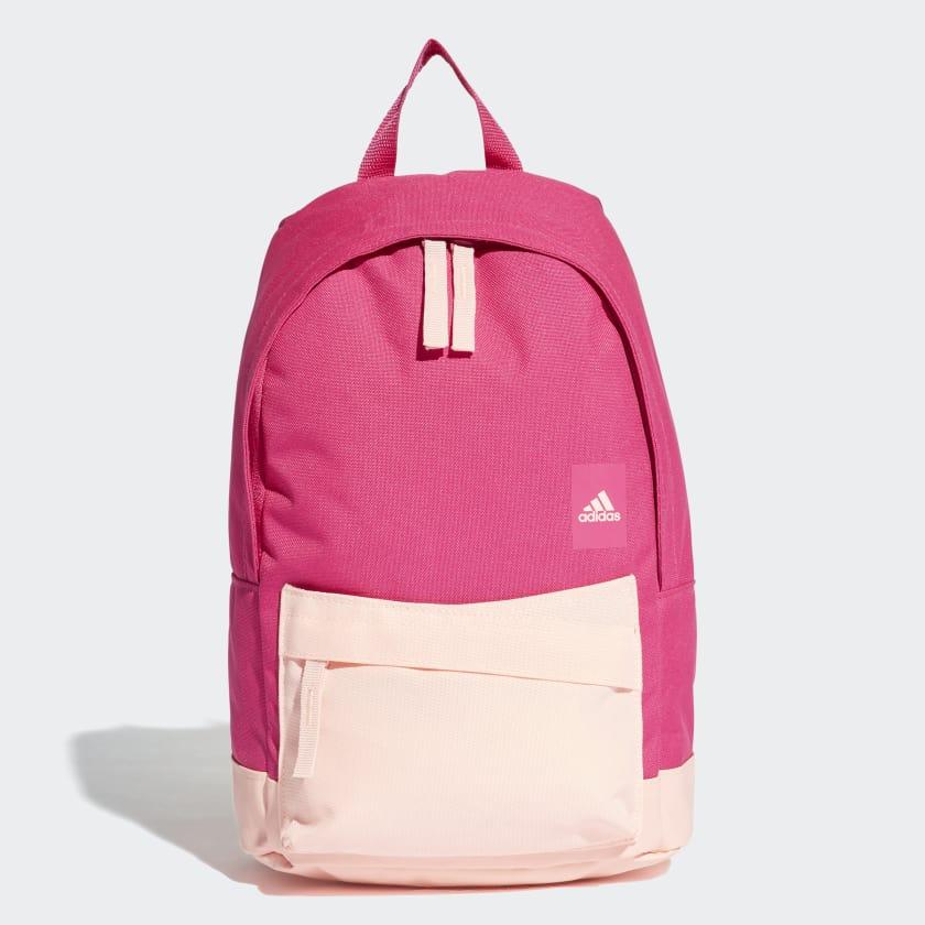 Adidas อาดิดาส กระเป๋า เป้ สะพายหลัง เทรนนิ่ง แฟชั่น TR Junior Backpack ADI Classic XS DM5567 P (1000)