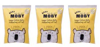 Moby Cotton สำลีก้อนใหญ่ (แพ็ค 3 ชิ้น)