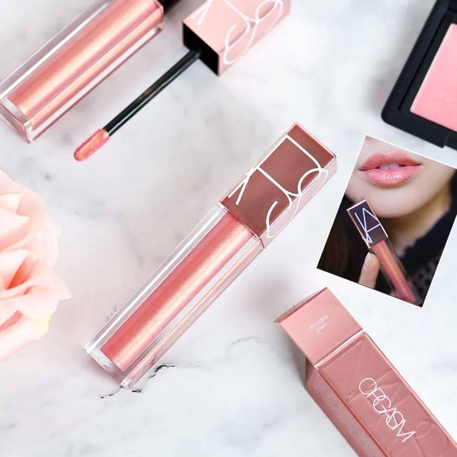 NARS Full Vinyl Lip Lacquer #สีOrgasm ขนาด5.5ml. ใหม่ล่าสุด! Limited ลิปลิควิดสีออกัสซั่ม ยอดฮิตสุดสีส้มพีชกล่องRose Goldสุดหรู NARS Full Vinyl Lip Lacquer #สีOrgasm ขนาด5.5ml. ใหม่ล่าสุด! Limited ลิปลิควิดสีออกัสซั่ม ยอดฮิตสุดสีส้มพีชกล่องRose Goldสุดหรู