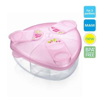 MAM กล่องแบ่งนมผง Powder Box BPA free | Babyfirst
