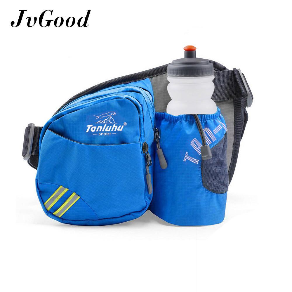 JvGood Sports Waist Pack,กระเป๋าคาดเอว กระเป๋าคาดเอววิ่ง กระเป๋าวิ่ง Sport Waist Bag Running Bag (Black/สีดำ)