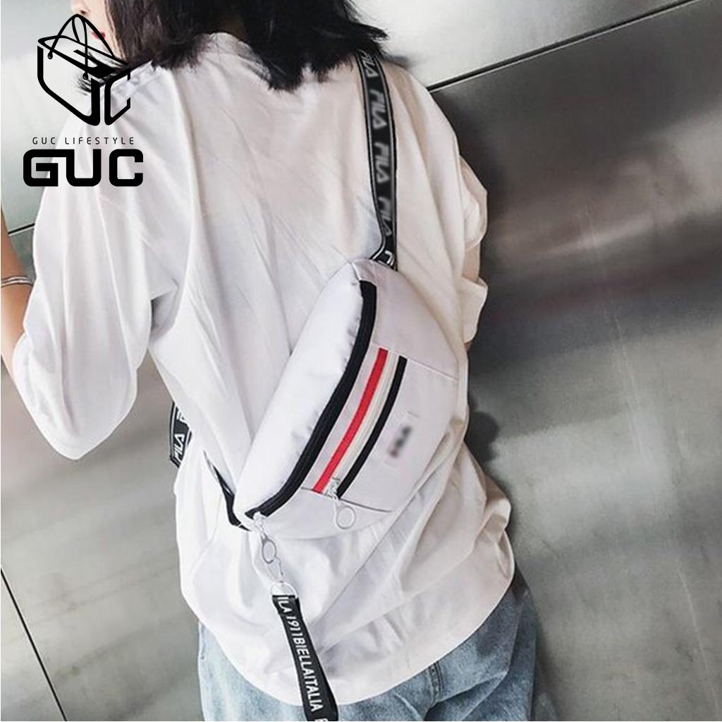 GUC SELECTEDกระเป๋าคาดอกและเอวFLสีสันน่ารัก (B717)