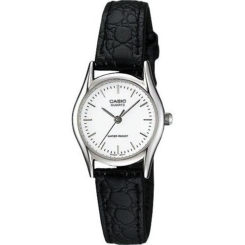 Casio นาฬิกาข้อมือผู้หญิง สายหนังแท้ รุ่น LTP-1094