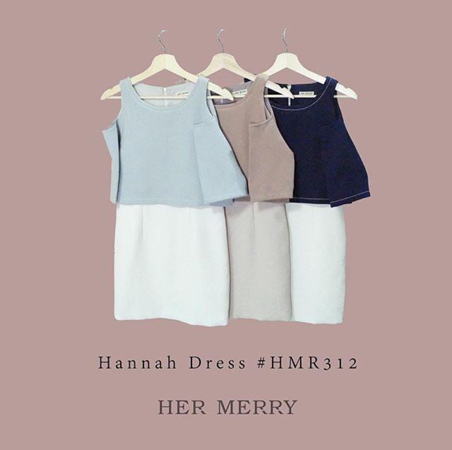 Her Merry Brand ชุดเดรส รุ่น Hannah Dress Her Merry Brand ชุดเดรส รุ่น Hannah Dress