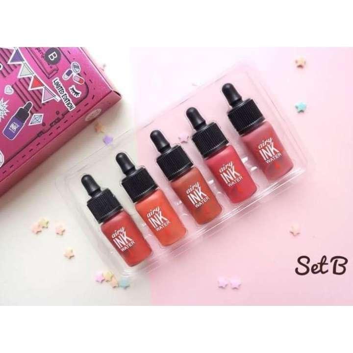 เซตลิปสติกอิ้ง PERIPERA Peri‘s Ink MiniMini Set Girls Limited Edition Set B 5 สี