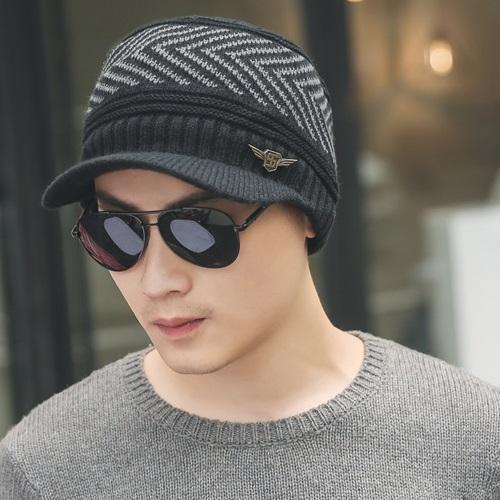 Andaman หมวกไหมพรมถักผู้ชาย (สีดำ) Hat men – Black Andaman หมวกไหมพรมถักผู้ชาย (สีดำ) Hat men – Black