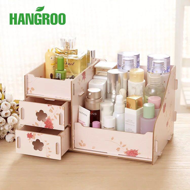 Pastel Cosmetic Box ชั้นวางเครื่องสำอาง สวยหรู ครื่องสำอางค์ Cosmetic กล่องลิ้นชักไม้ DIY ใส่เครื่องสำอาง ชั้นวางอเนกประสงค์ Pastel Cosmetic Box ชั้นวางเครื่องสำอาง สวยหรู ครื่องสำอางค์ Cosmetic กล่องลิ้นชักไม้ DIY ใส่เครื่องสำอาง ชั้นวางอเนกประสงค์