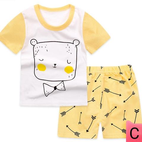 เสื้อยืด+กางเกงขาสั้น ราคาพิเศษ (มี 14 ลาย)