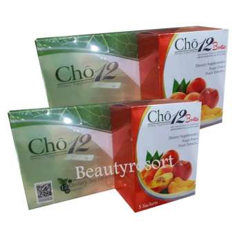 Cho12 ลดน้ำหนัก หุ่นสวยด้วย โช ทเวลฟ์ โดย เนย โชติกา (2 กล่อง) รุ่นแถม Bootta