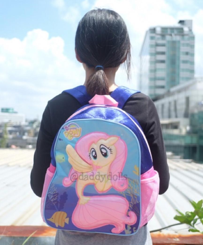 Daddydolls กระเป๋าเป้ Fluttershy My Little Pony มายลิตเติ้ลโพนี่ 14x11นิ้ว
