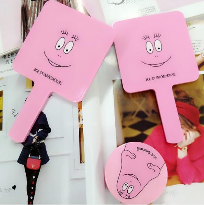 กระจก 3CE EUNHYE HOUSE BARBAPAPA ขนาดพกพา