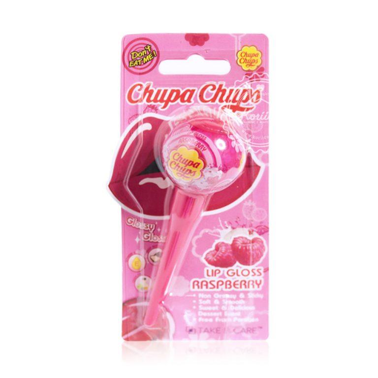 CHUPA CHUPS: ลิปกลอส กลิ่นราสพ์เบอร์รี่ LIP GLOSS RASPBERRY CHUPA CHUPS: ลิปกลอส กลิ่นราสพ์เบอร์รี่ LIP GLOSS RASPBERRY