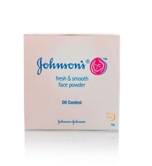 Johnsons Fresh & Smooth Face Powder สีเบจ 10g.