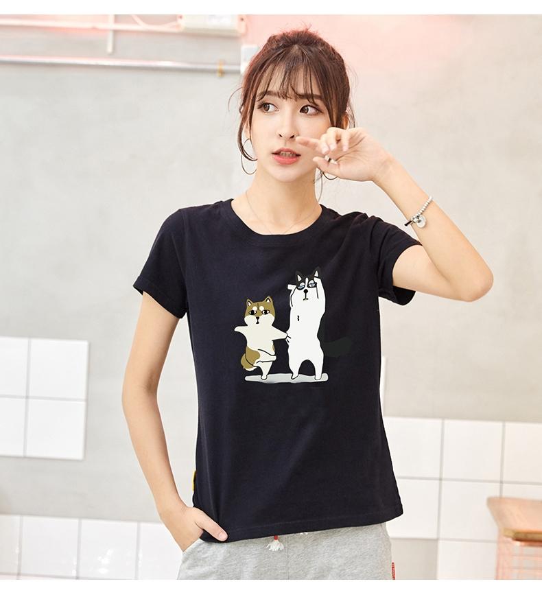 เสื้อยืดสไตล์เกาหลี สกรีน ไซบีเรียน เสื้อยืดสไตล์เกาหลี สกรีน ไซบีเรียน
