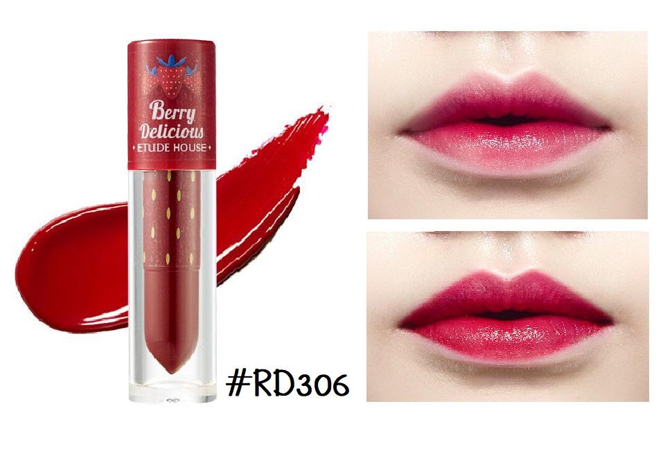 Etude House Berry Delicious Color In Liquid Lips Juicy 3.5 g ลิปลิควิดสีสันสดใส เนื้อเนียน ทาง่าย ไม่ตกร่อง Etude House Berry Delicious Color In Liquid Lips Juicy 3.5 g ลิปลิควิดสีสันสดใส เนื้อเนียน ทาง่าย ไม่ตกร่อง