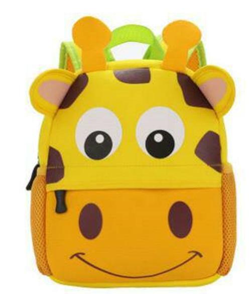 D2kids กระเป๋านักเรียนเด็กเล็ก ลายการ์ตูนสัตว์น่ารัก