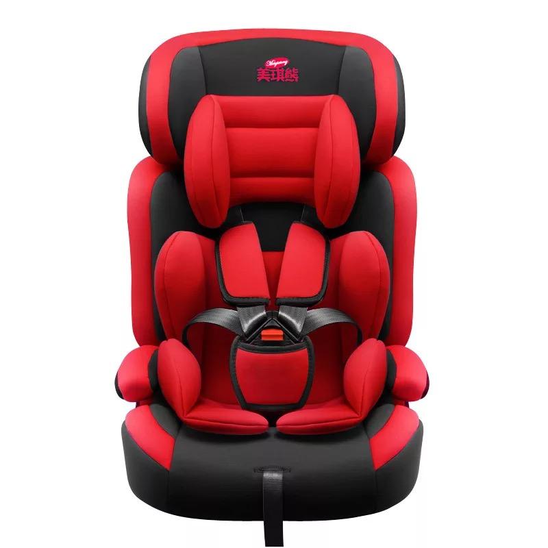 คาร์ซีท (car seat) เบาะรถยนต์นิรภัยสำหรับเด็กขนาดใหญ่ ตั้งแต่อายุ 0 เดือน ถึง 12 ปี สีแดง Red