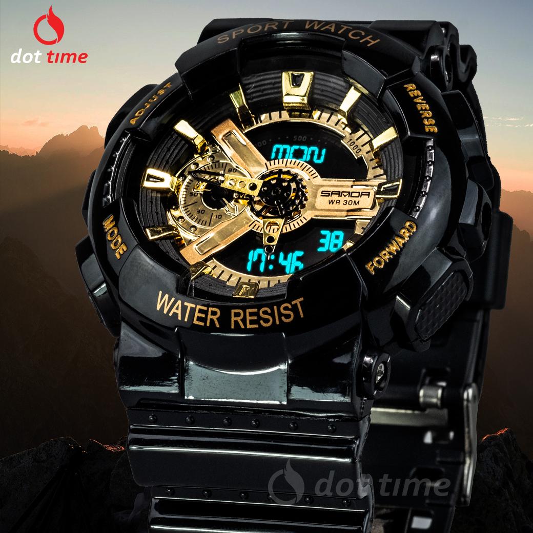 ฟรีกล่องเซ็ต! นาฬิกาข้อมือชาย แฟชั่น สปอร์ต เท่ SANDA SD05G SPORT CHRONOMETER WATCH ฟรีกล่องเซ็ต! นาฬิกาข้อมือชาย แฟชั่น สปอร์ต เท่ SANDA SD05G SPORT CHRONOMETER WATCH