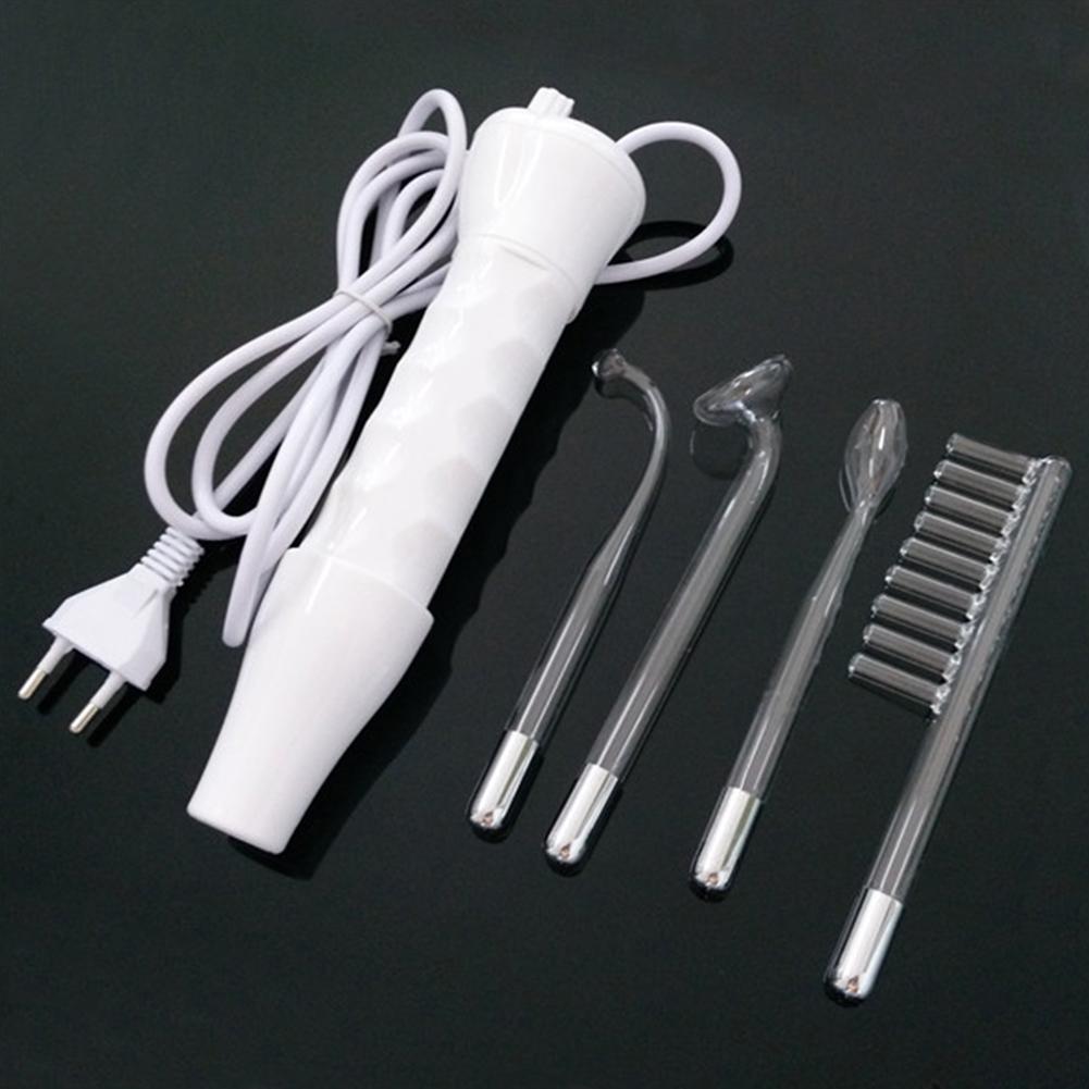 SaiDeng แบบพกพา Electrode ความถี่สูงยากำจัดสิว Remover ร้านเสริมสวยสปาผมเครื่องอุปกรณ์ความงาม + 4 หลอดแก้ว SaiDeng แบบพกพา Electrode ความถี่สูงยากำจัดสิว Remover ร้านเสริมสวยสปาผมเครื่องอุปกรณ์ความงาม + 4 หลอดแก้ว