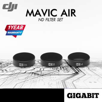 Original DJI Mavic Air ND Filter Set / ND4/8/16 / ฟิลเตอร์กรองแสงให้กล้อง DJI Mavic Air เซ็ต 3 ชิ้น 3 ระดับความเข้ม