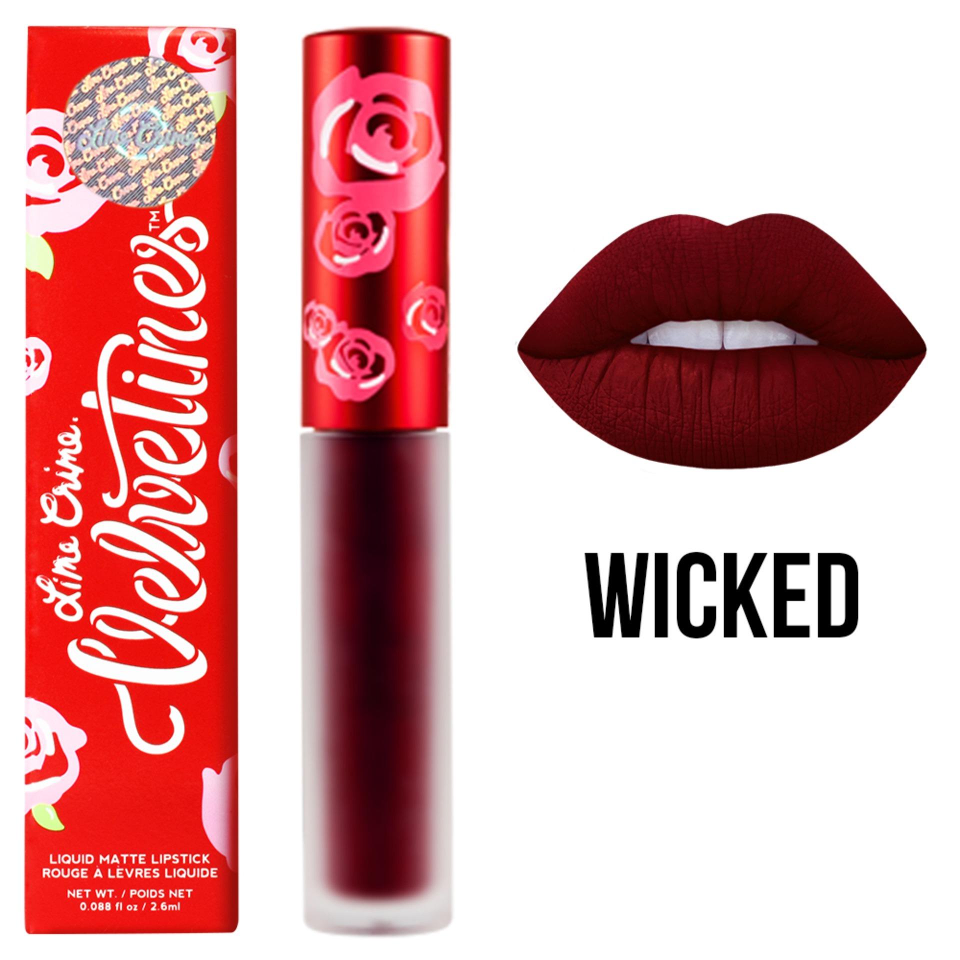 Lime Crime Velvetines #Wicked 2.6 ml. (Blood Red)