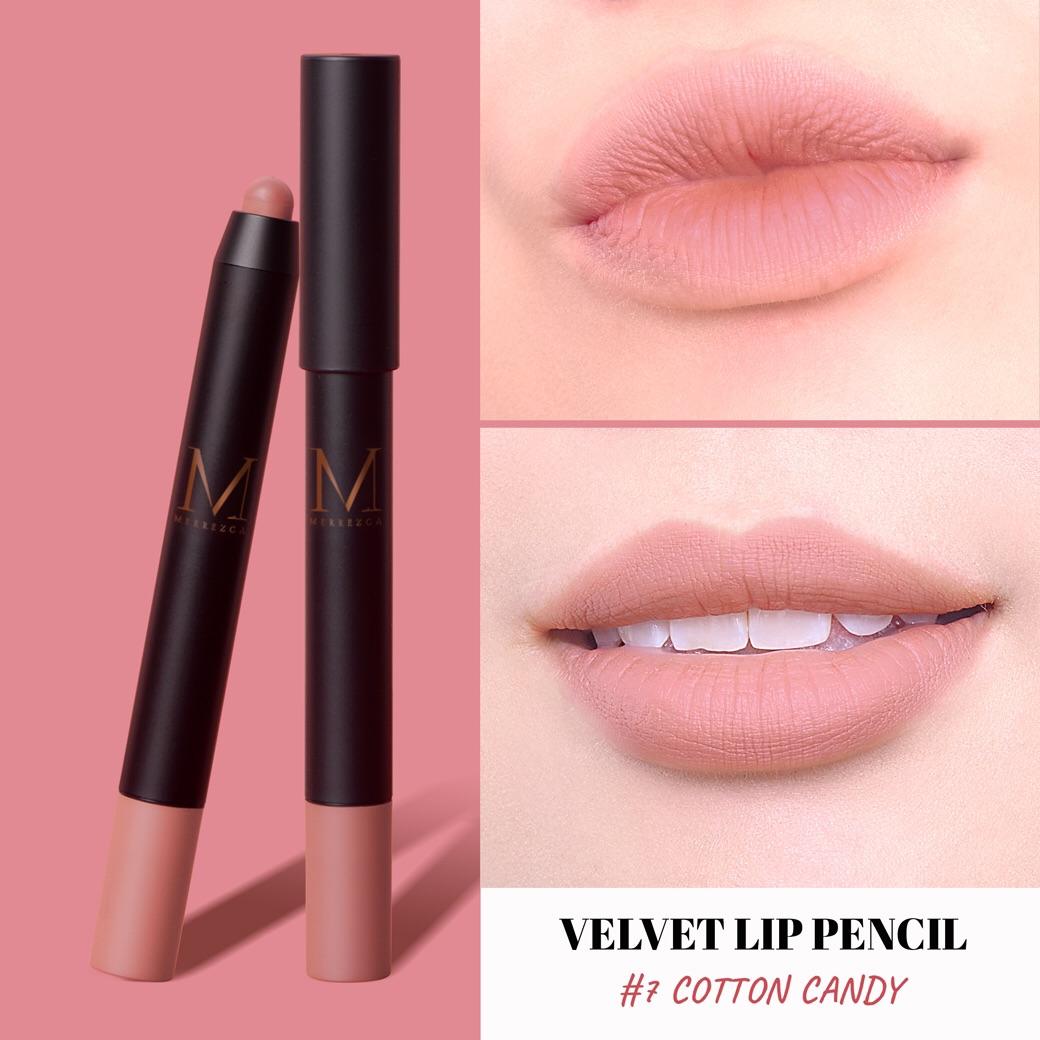 Merrezca velvet lip pencil เมอเรสก้า ลิปดินสอ กันน้ำ เนื้อแมท Merrezca velvet lip pencil เมอเรสก้า ลิปดินสอ กันน้ำ เนื้อแมท