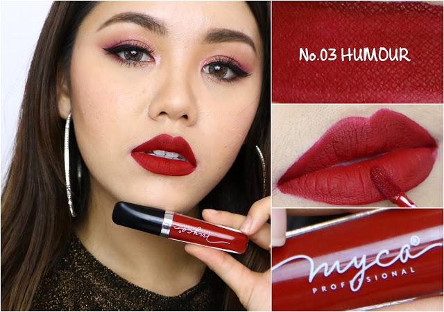 MYCA Ultra Matte Lip Cream ลิปสติก MYCA ของแท้ #03 HOMOUR MYCA Ultra Matte Lip Cream ลิปสติก MYCA ของแท้ #03 HOMOUR