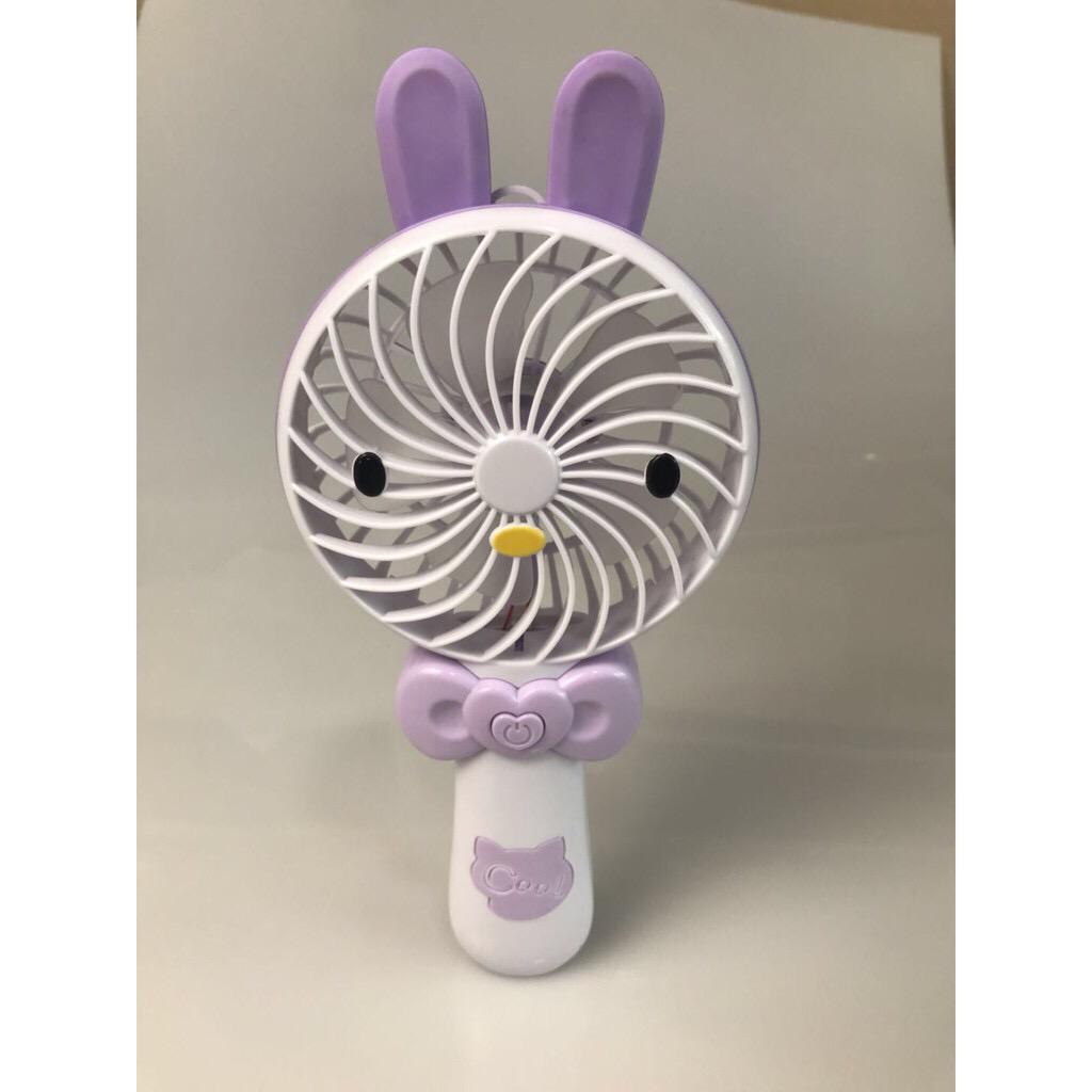 Qishop Cartoonf Mini fan CS1183 พัดลมพกพาขนาดเล็กชาร์จสายUSBใส่ถ่านลมแรง Qishop Cartoonf Mini fan CS1183 พัดลมพกพาขนาดเล็กชาร์จสายUSBใส่ถ่านลมแรง
