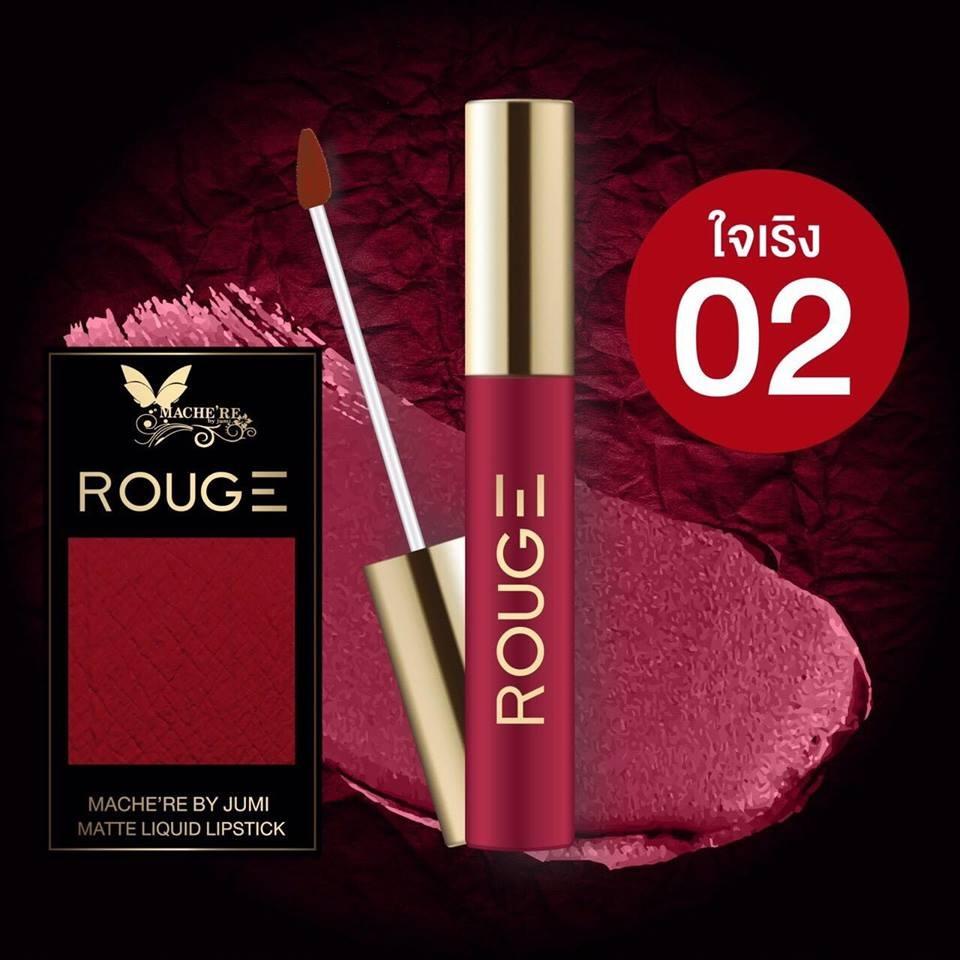 MACHE'RE BY JUMI ROUGE MATTE LIQUID LIPSTICK มาเชอรี่ บาย จูมิ รูจ แมท ลิปสติก