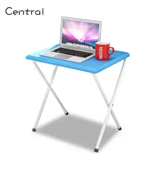 Sale! Central โต๊ะพับ โต๊ะคอมพิวเตอร์ โต๊ะอ่านหนังสือ หน้าโต๊ะ ยาว 52cm กว้าง 37cm