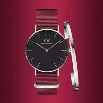 DW Daniel Wellington 0203DW Classic Oxford 36mm นาฬิกาข้อมือ แฟชั่น ผู้หญิง/ผู้ชาย สายนาโต้ ทูโทน ขอบสีทอง/สีเงิน Daniel Wellingto Watch(แถมฟรี DW กำไลข้อมือ ผู้หญิงของขวัญ มูลค่า590 บาท) DW Daniel Wellington 0203DW Classic Oxford 36mm นาฬิกาข้อมือ แฟชั่น ผู้หญิง/ผู้ชาย สายนาโต้ ทูโทน ขอบสีทอง/สีเงิน Daniel Wellingto Watch(แถมฟรี DW กำไลข้อมือ ผู้หญิงของขวัญ มูลค่า590 บาท)