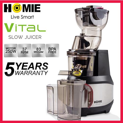 HOMIE VITAL เครื่องสกัดน้ำผลไม้ (สกัดเย็น)