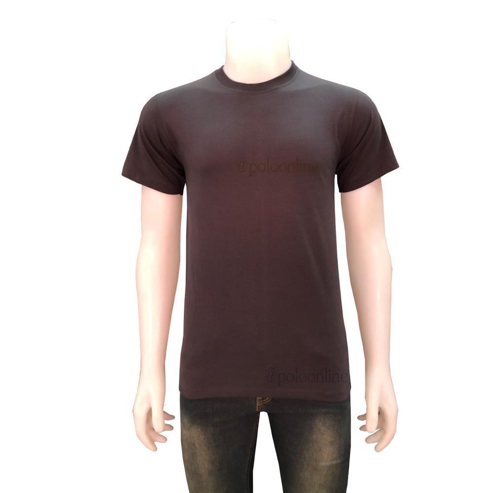 เสื้อยึดสีพื้น แบบคอลม มีหลากหลายสี