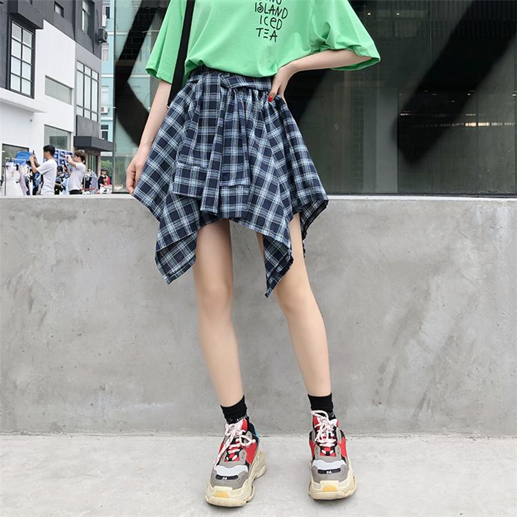 Korean Cute Skirts กระโปรงผูกสไตล์เกาหลี