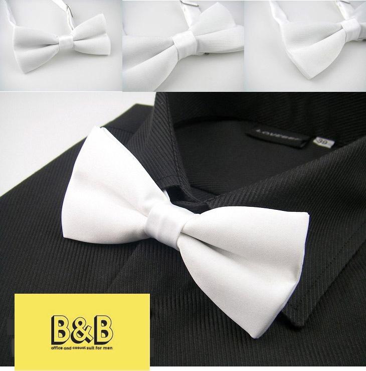 หูกระต่าย สีแดง Men's Classic Pre-Tied Formal Tuxedo Bow Tie