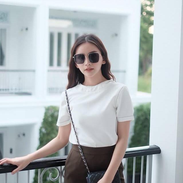Lalida Official Amie top เสื้อแขนสั้น Lalida Official Amie top เสื้อแขนสั้น