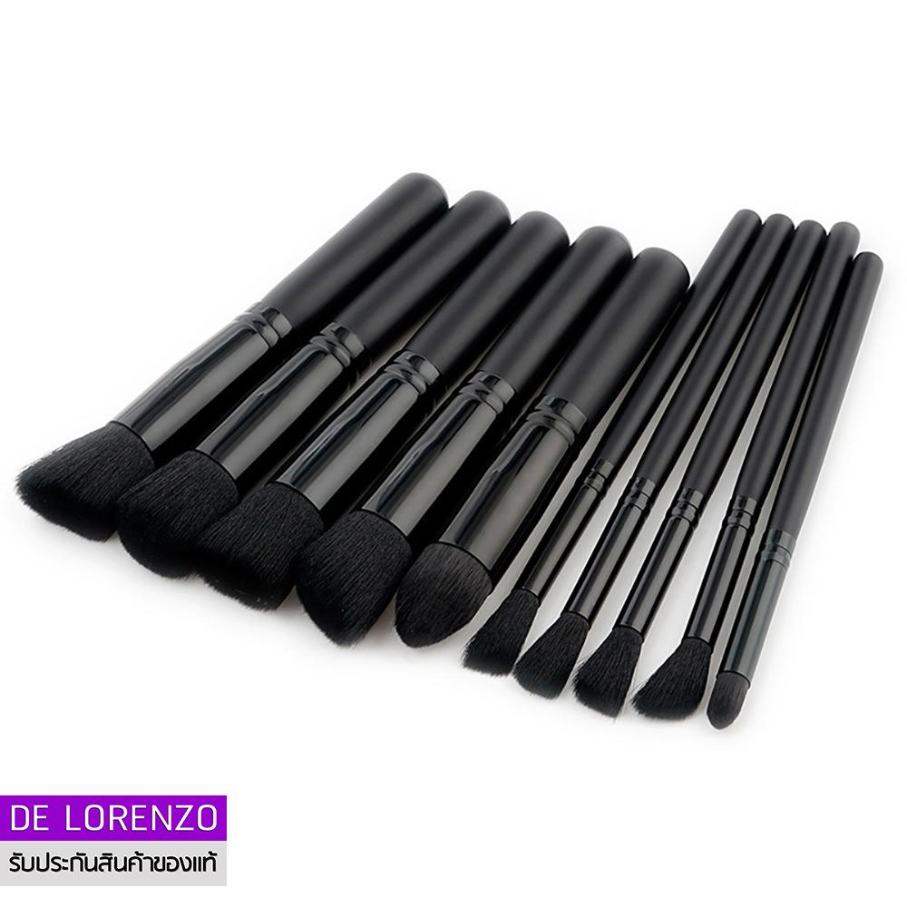 DE LORENZO Make Up Brush Set (10ชิ้น) สีดำ DZ804 แปรงแต่งหน้า ชุดแปรงแต่งหน้า 10 ชิ้น ขนแปรงนุ่ม เซตแปรงแต่งหน้า แปรงแต่งตา อาทิ แปรงแต่งคิ้ว แปรงปัดเมคอัพชนิดฝุ่น แปรงเกลี่ยรองพื้น แปรงปัดแก้ม DE LORENZO Make Up Brush Set (10ชิ้น) สีดำ DZ804 แปรงแต่งหน้า ชุดแปรงแต่งหน้า 10 ชิ้น ขนแปรงนุ่ม เซตแปรงแต่งหน้า แปรงแต่งตา อาทิ แปรงแต่งคิ้ว แปรงปัดเมคอัพชนิดฝุ่น แปรงเกลี่ยรองพื้น แปรงปัดแก้ม